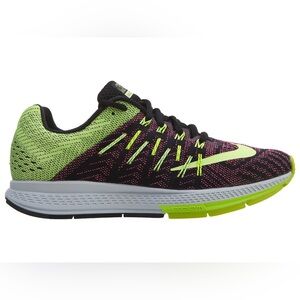 Nike Black and Lime Athletic Sneakers